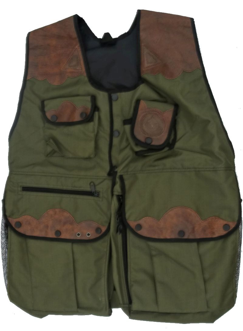 Leather Nubuck Hawking And Falconry Vest S 